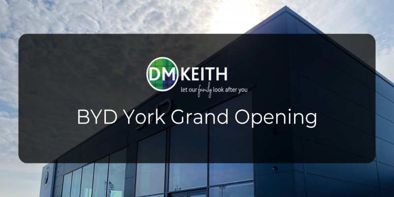 BYD York now open!