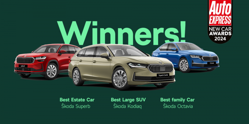 Škoda Triumphs at Auto Express Awards 2024